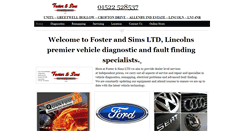 Desktop Screenshot of fosterandsims.com